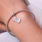 Anhänger aus 925er Sterlingsilber für Tarot-Liebhaber, DIY-Armband- und Halskettenzubehör, Tarot-Liebhaber