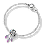 Traumfänger-Perlen aus 925er Sterlingsilber mit Lebensbaum-Motiv – DIY-Armband- und Halsketten-Accessoires