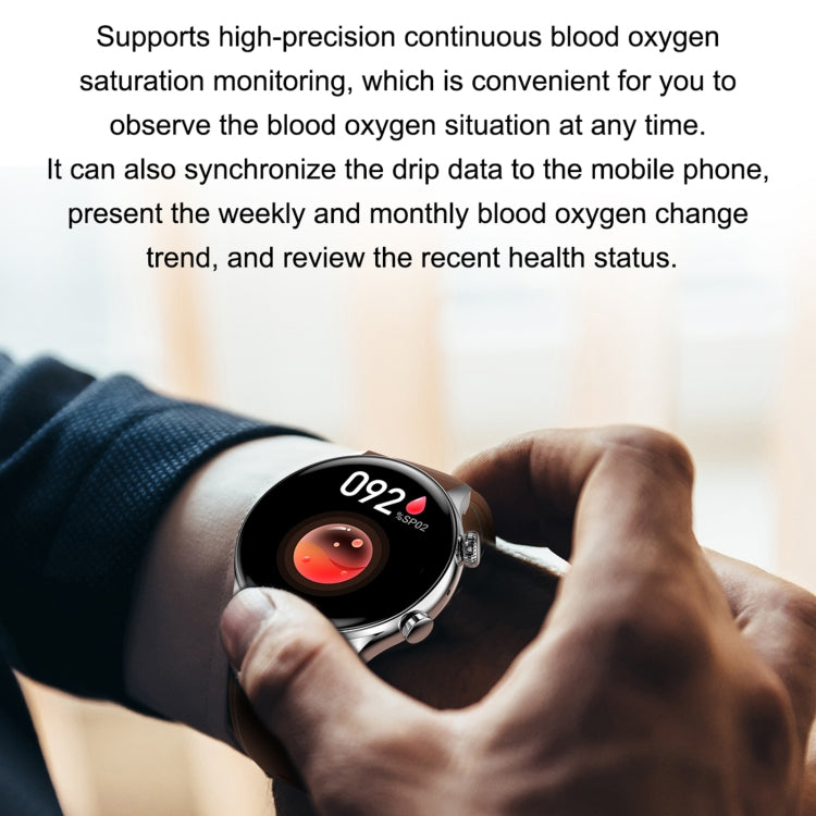 HK8Pro 1,36 Zoll AMOLED-Bildschirm Smartwatch mit Stahlarmband, unterstützt NFC-Funktion / Blutsauerstoffüberwachung, Stahlarmband (Schwarz), Stahlarmband (Gold), Stahlarmband (Silber)