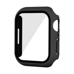 Wasserdichtes PC-Gehäuse mit gehärteter Folie, passend für Apple Watch Series 9 / 8 / 7 (41 mm) und Apple Watch Series 9 / 8 / 7 (45 mm).