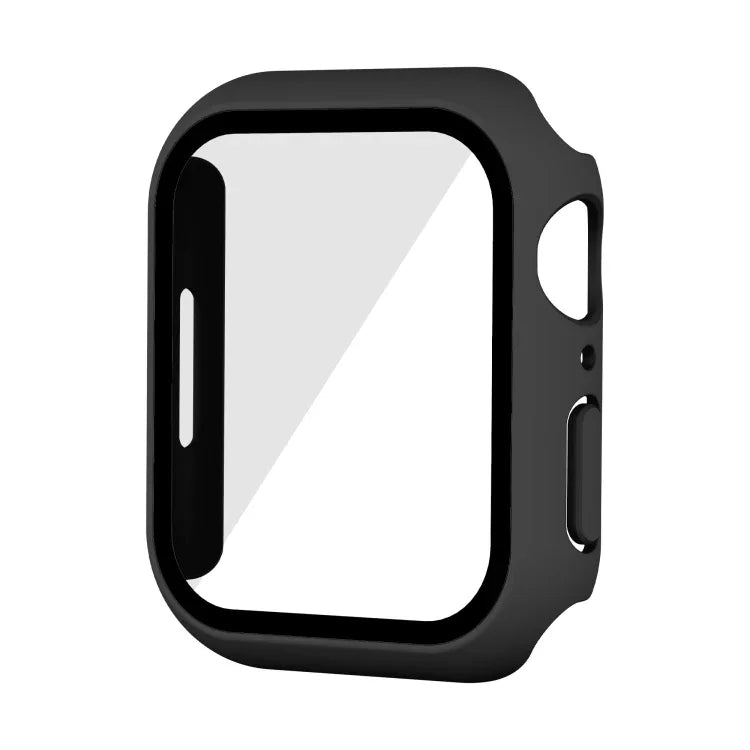 Wasserdichtes PC-Gehäuse mit gehärteter Folie, passend für Apple Watch Series 9 / 8 / 7 (41 mm) und Apple Watch Series 9 / 8 / 7 (45 mm).