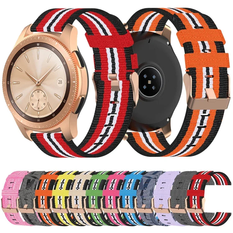 46 mm Nylon-Canvas-Armband, für Galaxy Watch