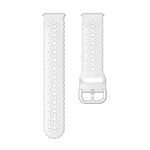 Plum Blossom Hollowed Silicone Watch Band, For Samsung Galaxy Watch4 40/44mm, For Samsung Galaxy Watch4 Classic 42/46mm