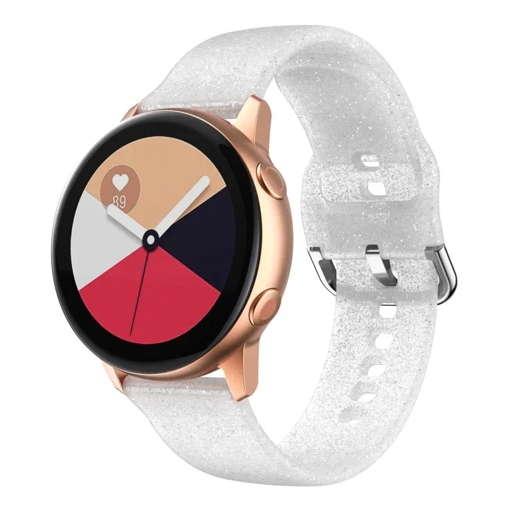 Silikonarmband, für Samsung Galaxy Watch4 40/44mm, für Samsung Galaxy Watch4 Classic 42/46mm