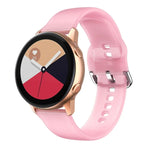Silicone Watch Band, For Samsung Galaxy Watch4 40/44mm, For Samsung Galaxy Watch4 Classic 42/46mm