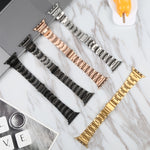 Schmale Armbanduhr mit Schnellverschluss für Apple Watch Series 7 (45 mm), 6, SE, 5, 4 (44 mm), 3, 2, 1 (42 mm), 7 (41 mm), 6, SE, 5, 4 (40 mm), 3, 2, 1 (38 mm) (Blau)