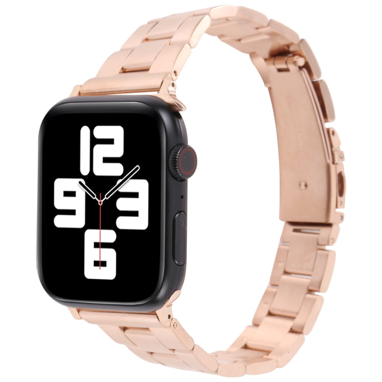 Schmale Armbanduhr mit Schnellverschluss für Apple Watch Series 7 (45 mm), 6, SE, 5, 4 (44 mm), 3, 2, 1 (42 mm), 7 (41 mm), 6, SE, 5, 4 (40 mm), 3, 2, 1 (38 mm) (Blau)
