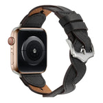 Gewebtes Uhrenarmband für Apple Watch Series 7 (41 mm), 6, SE, 5 und 4 (40 mm), 3, 2 und 1 (38 mm), 7 (45 mm), 6, SE, 5 und 4 (44 mm) und 3, 2 und 1 (42 mm)