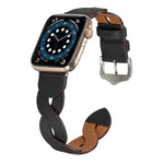 Gewebtes Uhrenarmband für Apple Watch Series 7 (41 mm), 6, SE, 5 und 4 (40 mm), 3, 2 und 1 (38 mm), 7 (45 mm), 6, SE, 5 und 4 (44 mm) und 3, 2 und 1 (42 mm)