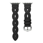 Gewebtes Uhrenarmband für Apple Watch Series 7 (41 mm), 6, SE, 5 und 4 (40 mm), 3, 2 und 1 (38 mm), 7 (45 mm), 6, SE, 5 und 4 (44 mm) und 3, 2 und 1 (42 mm)