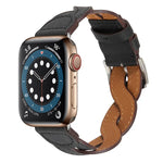 Gewebtes Uhrenarmband für Apple Watch Series 7 (41 mm), 6, SE, 5 und 4 (40 mm), 3, 2 und 1 (38 mm), 7 (45 mm), 6, SE, 5 und 4 (44 mm) und 3, 2 und 1 (42 mm)