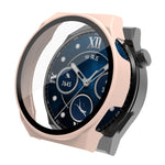 PC + Tempered Glass Watch Case, For Huawei Watch GT 3 Pro 46mm, For Huawei Watch Fit / Honor Watch ES