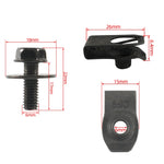 35 in 1 Car Hood Fender Bumper Fixing Kit for Infiniti G35 Sedan 2003-2008, A6854