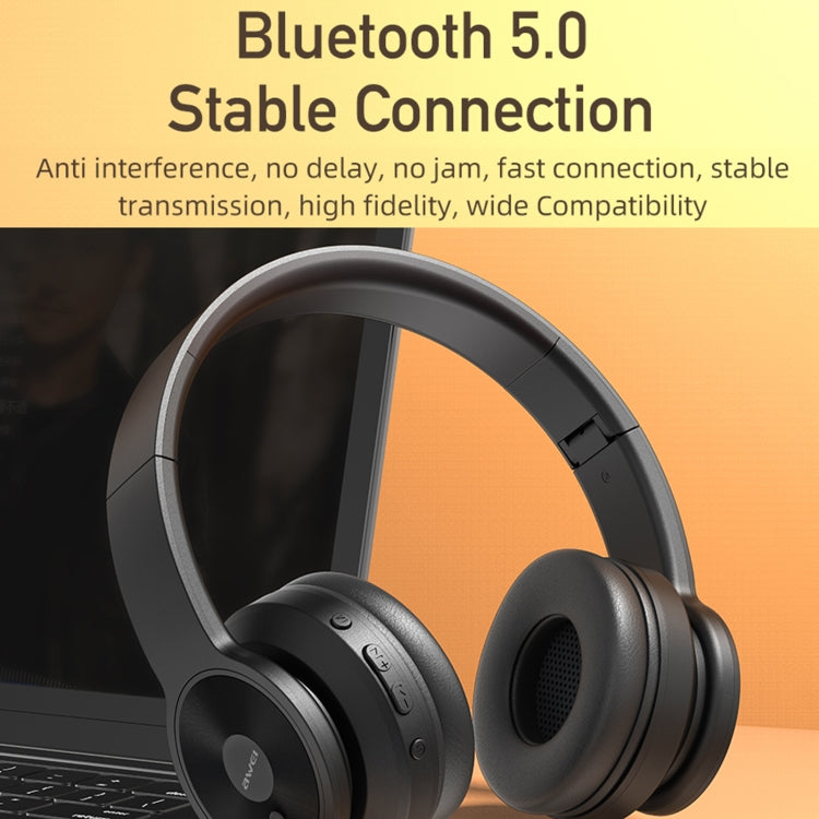 awei A996BL Faltbarer Kabelloser Bluetooth-Kopfhörer, A996BL