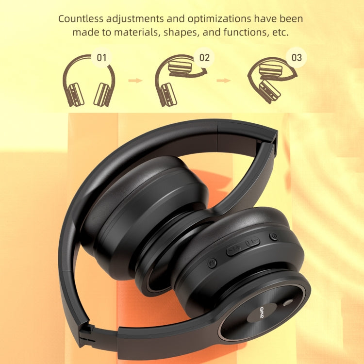 awei A996BL Faltbarer Kabelloser Bluetooth-Kopfhörer, A996BL