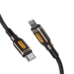 awei CL-125L Type-C / USB-C zu 8 Pin Schnelllade-Datenkabel, Länge: 1m