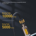 awei CL-125L Type-C / USB-C zu 8 Pin Schnelllade-Datenkabel, Länge: 1m