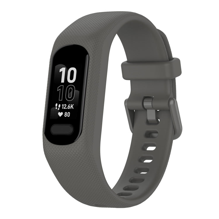 Solid Color Silicone Watch Band, For Garmin Smart 5