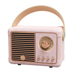 HM11 PLUS Tragbarer HIFI Mini Retro Kabelloser Bluetooth Lautsprecher, HM11 PLUS (Gelb), HM11 PLUS (Schwarz), HM11 PLUS (Lila), HM11 PLUS (Pink), HM11 PLUS (Grün)