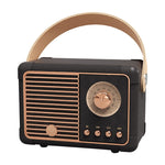 HM11 PLUS Tragbarer HIFI Mini Retro Kabelloser Bluetooth Lautsprecher, HM11 PLUS (Gelb), HM11 PLUS (Schwarz), HM11 PLUS (Lila), HM11 PLUS (Pink), HM11 PLUS (Grün)