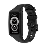 For Huawei Band 7 / 6 Pro / 6 / Honor Band 6 Universal Integrated Silicone Watch Band