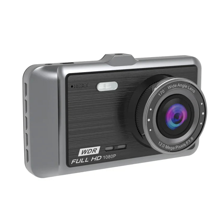 Anytek A60 Auto 4 Zoll IPS Bildschirm HD 1080P 170 Grad Weitwinkel Dual Kamera ADAS Fahrtenschreiber, A60