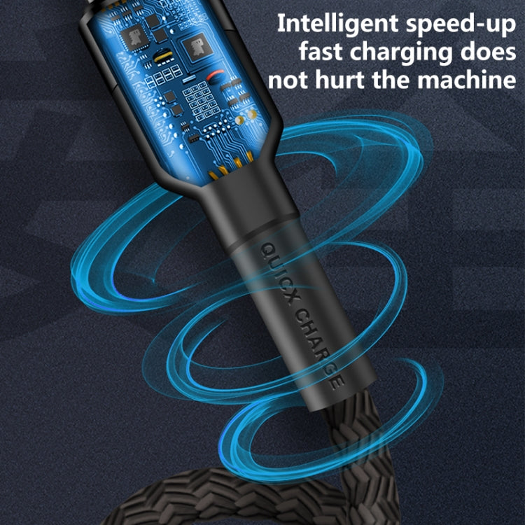 5A Beauty Tattoo USB Ladekabel, Kabellänge: 1m, USB-C / Type-C, Micro USB, 8 Pin