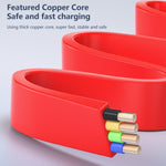 3 in 1 USB zu 8Pin + Micro USB + USB-C / Type-C Teleskop-Ladekabel mit Handyhalter