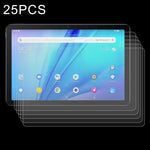 25 Stk. 9H 2.5D explosionsgeschützte gehärtete Tablet-Glasfolie für TCL Tab 10s / Enjoy 2 / T10 / T10S / Honor X8 / Honor 8 Lite / Lenovo K10C X6E6F / Teclast P30T, für TCL Tab 10s / Enjoy 2 / T10 / T10S / Honor X8 / Honor 8 Lite (25 Stk.)