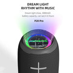 HOPESTAR P20 Pro Waterproof Wireless Bluetooth Speaker, P20 Pro(Grey), P20 Pro(Blue), P20 Pro(Black), P20 Pro(Red)