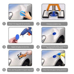 54 in 1 12V Car Cigarette Lighter Plug Paintless Dent Puller, 54 in 1
