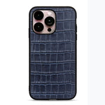 Crocodile Texture Genuine Leather Phone Case, For iPhone 14, For iPhone 14 Plus, For iPhone 14 Pro, For iPhone 14 Pro Max