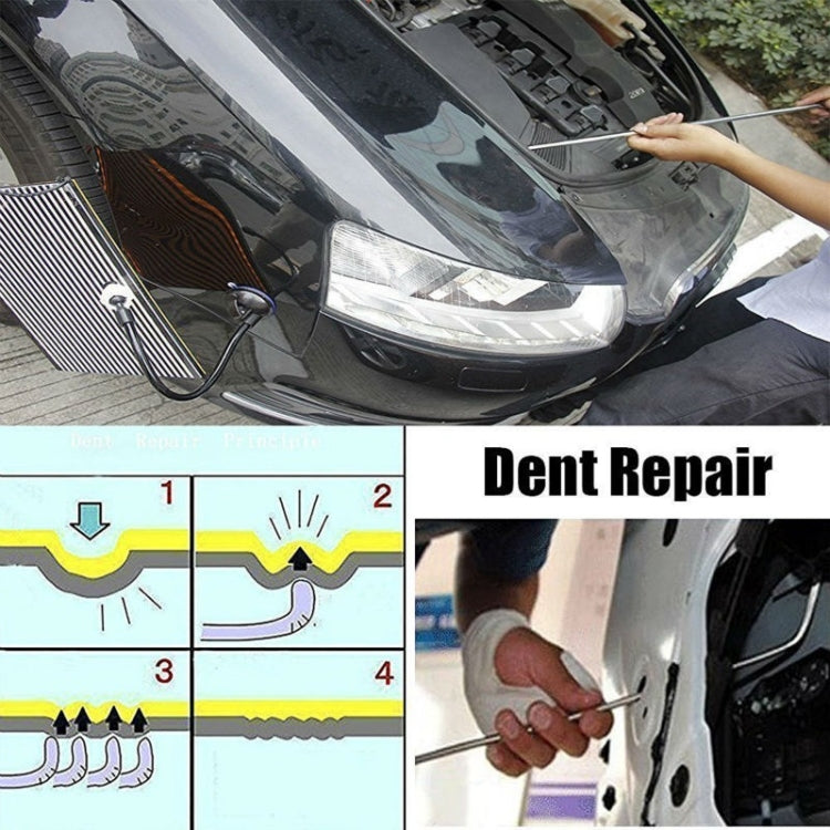 Q1 18 in 1 Car Paintless Dent Repair Hail Remover Hooks Rods Kit, Q1 18 in 1
