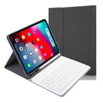 Stoffstruktur Abnehmbare magnetische Bluetooth-Tastatur Horizontale Klapp-Lederhülle für iPad Pro 11 2020 / 2018 mit Halter & Stifthalter, RK11, RK11D Hintergrundbeleuchtung