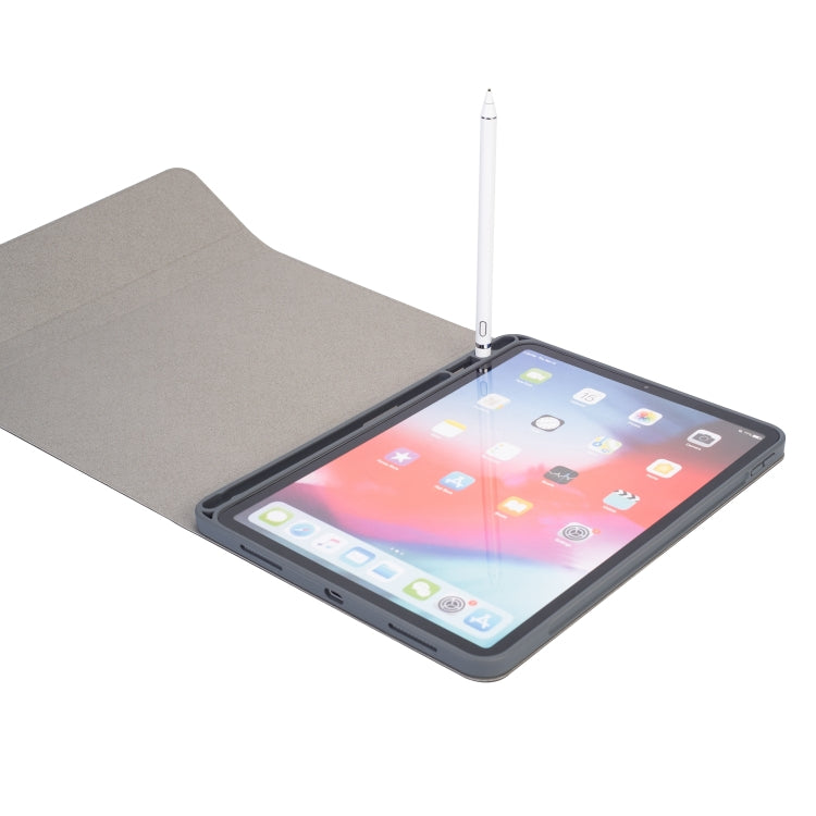 Stoffstruktur Abnehmbare magnetische Bluetooth-Tastatur Horizontale Klapp-Lederhülle für iPad Pro 11 2020 / 2018 mit Halter & Stifthalter, RK11, RK11D Hintergrundbeleuchtung