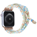 Eye Bead Chain Watch Band For Apple Watch Series, 7 41mm / 6&SE&5&4 40mm / 3&2&1 38mm, 7 45mm / 6&SE&5&4 44mm / 3&2&1 42mm