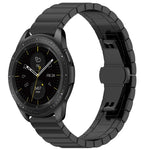 46 mm Edelstahlarmband mit Faltschließe, für Galaxy Watch