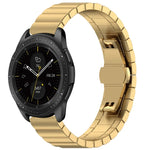 46 mm Edelstahlarmband mit Faltschließe, für Galaxy Watch