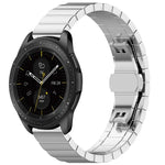 46 mm Edelstahlarmband mit Faltschließe, für Galaxy Watch