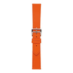 Glatt gewebtes Echtleder-Uhrenarmband, für Samsung Galaxy Watch4 20 mm, für Huawei Watch GT 3 Pro 22 mm