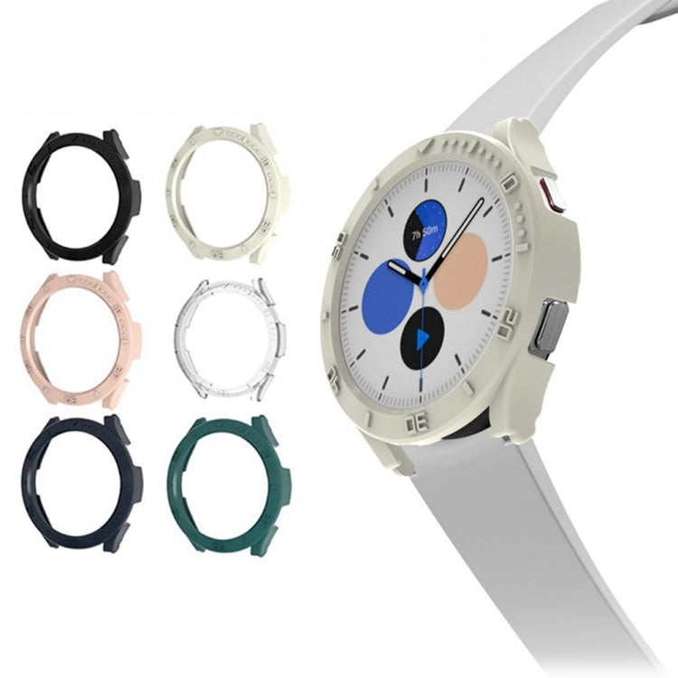PC-Rahmen-Halbpackung Uhrengehäuse mit Skala, für Samsung Galaxy Watch4 40 mm, für Samsung Galaxy Watch4 44 mm