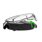 PC Frame Half-pack Watch Case with Scale, For Samsung Galaxy Watch4 40mm, For Samsung Galaxy Watch4 44mm