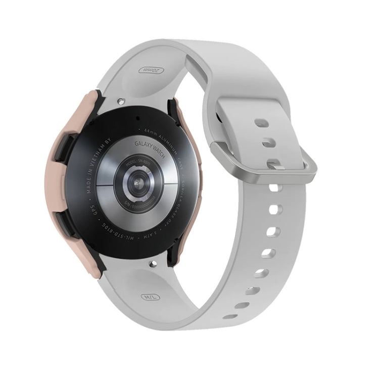 PC-Rahmen-Halbpackung Uhrengehäuse mit Skala, für Samsung Galaxy Watch4 40 mm, für Samsung Galaxy Watch4 44 mm