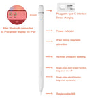 JD50 Aktiver Stylus-Stift mit Handballenerkennung für iPad ab Version 2018