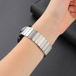 Magnetisches Stahlarmband, für Samsung Galaxy Watch4 40mm / 44mm