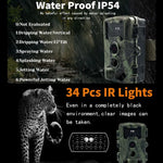 PR1000 2-Zoll-LCD-Bildschirm Infrarot-Nachtsicht-Bewegungserkennung Wildtier-Jagdkamera, PR1000