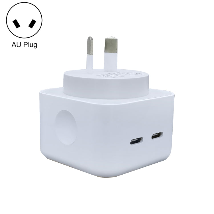 SDC-40W Dual PD USB-C / Type-C Ladegerät für iPhone / iPad Serie, AU Stecker