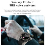 A60 Smartwatch mit 1,32 Zoll IPS-HD-Bildschirm, unterstützt Bluetooth-Anrufe und Blutdruckmessung