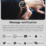 A60 Smartwatch mit 1,32 Zoll IPS-HD-Bildschirm, unterstützt Bluetooth-Anrufe und Blutdruckmessung