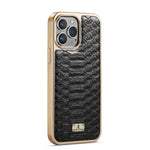 Python Texture Electroplating PU Phone Case, For iPhone 13, For iPhone 13 Pro, For iPhone 13 Pro Max, For iPhone 12 / 12 Pro, For iPhone 12 Pro Max, For iPhone 11, For iPhone 11 Pro Max